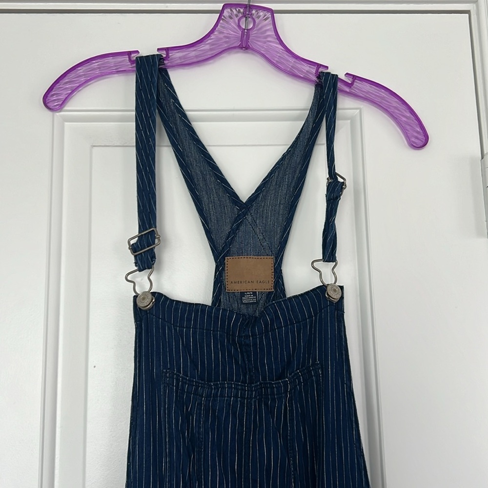 AE blue with white strips overalls - Picture 2 of 6